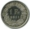 Швейцария, 1 франк, 2011