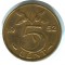 Нидерланды, 5 центов, 1952, Вильгельмина, KM# 181