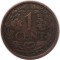 Нидерланды, 1 цент, 1940, KM# 152