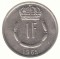  Люксембург, 1 франк, 1965