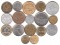 Монеты Франции, 17 шт
