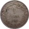 Бельгия, 1 франк, 1912