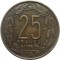 Камерун, 25 франков, 1958