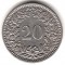 Швейцария, 20 крейцеров, 1920