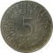 Германия, 5 марок, 1951, D годовик