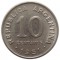 Аргентина, 10 сентавос, 1951, KM# 47