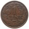Нидерланды, 1 цент, 1929