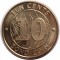 Зимбабве, 10 центов, 2014