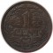 Нидерланды, 1 цент, 1941, KM# 152