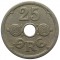 Дания, 25 эре, 1929, KM# 823.2