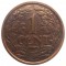 Нидерланды, 1 цент, 1938