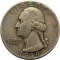 США, 25 центов, 1939, нечастая, серебро