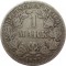 Германия, 1 марка, 1875, G?