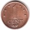 Нидерландские Антиллы, 1 цент, 1977