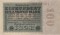 Германия, 100 миллионов марок 1923, рейхсбанкнота (не нотгельд !), разновидность – зеленая печать. XF