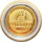 Исламская монета(инвестиционная),2 динара,  золото 22 карата(916 проба), вес 8,5 грамм 