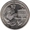 США, 25 центов, 2017, D, национальный монумент о-ва Эллис